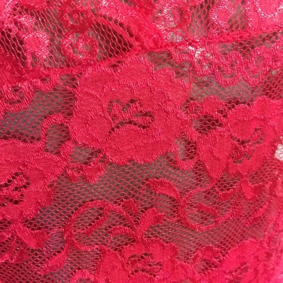 Adorejoy Ribbon-tie Halter Teddy - Picture 5 of 5